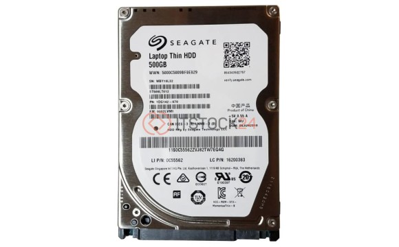 Жесткий диск Seagate 1DG142 500Gb 5400 SATA 2.5' HDD
