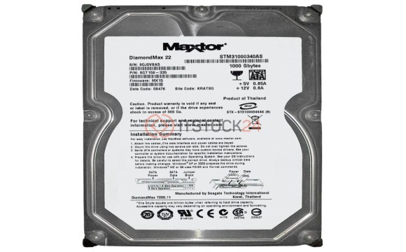 STM31000340AS Жесткий диск SEAGATE 1TB 7200 32MB SATA 3G 3.5 DIAMONDMAX