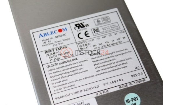 Блок Питания SuperMicro SP552-2C 550W