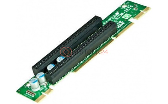 SUPERMICRO RSC-R1UW-2E16 - Supermicro 1U LHS WIO & PCI-Express x16 Riser Card