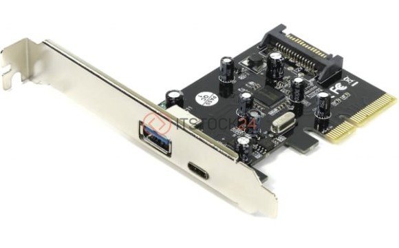 Адаптер Qlogic 8Gbps quad-port FC x8/x8 PCI-E multi-mode [QLE2564-CK]