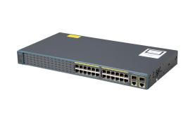 CISCO WS-C2960-24TC-L - Cisco 2960 24 10/100 + 2T/SFP LAN Base Image
