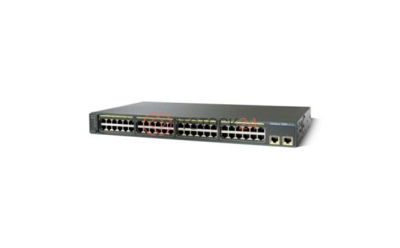 CISCO WS-C2960-48TT-L - Cisco Catalyst 2960 48 10/100 + 2 1000BT LAN Base