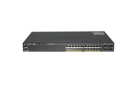 CISCO WS-C2960X-24PS-L - Catalyst 2960-X 24 GigE PoE 370W, 4 x 1G SFP, LAN Base