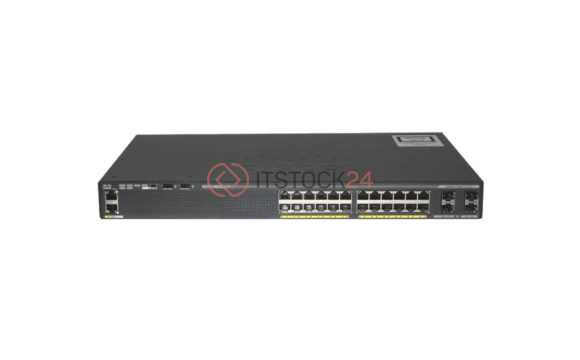 CISCO WS-C2960X-24PS-L - Catalyst 2960-X 24 GigE PoE 370W, 4 x 1G SFP, LAN Base