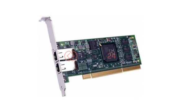 Адаптер Qlogic DP 1GbE iSCSI / Network 64bit 133MHz PCI-X copper [QLA4052C-CK]