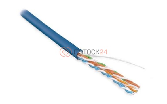 UUTP4-C5E-S24-IN-LSZH-BL-305 Кабель витая пара Hyperline U/UTP 5e кат. 4 пары