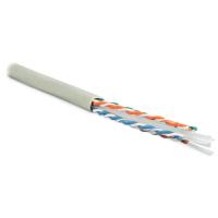 UUTP4-C6-S23-IN-LSZH-GY-305 Кабель витая пара Hyperline U/UTP 6 кат. 4 пары