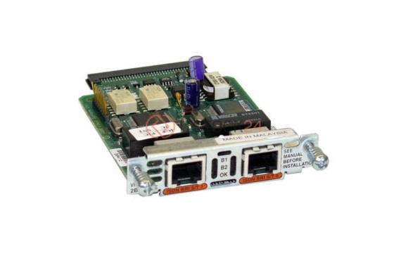 VIC2-2BRI-NT/TE Модуль Cisco 2P Voice Interface Card NT/TE NEW