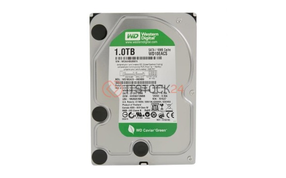 Жесткий диск Western Digital WD10EACS 1Tb  SATAII 3,5" HDD
