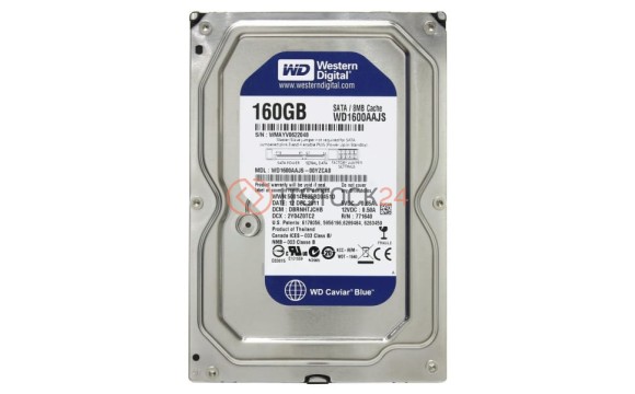 Жесткий диск Western Digital WD1600AAJS 160Gb  SATAII 3,5' HDD