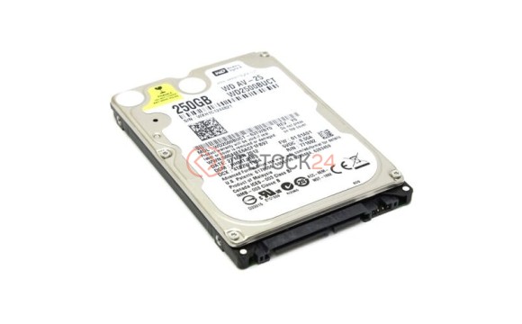 WD2500BUCT Жесткий диск Western Digital 2.5" AV-25 250 Гб SATA