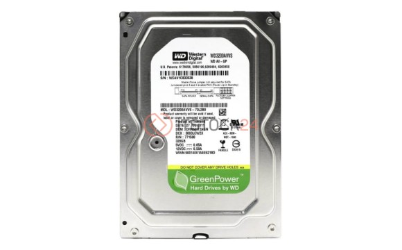 Жесткий диск Western Digital WD3200AVVS 320Gb  SATAII 3,5' HDD