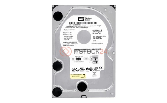 Жесткий диск Western Digital WD4000AAJB 400Gb 7200 IDE 3.5' HDD