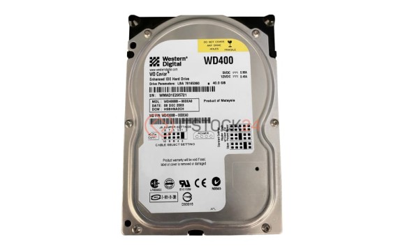 Жесткий диск Western Digital WD400JB 40Gb 7200 IDE 3.5' HDD