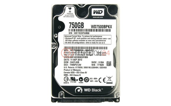 Жесткий диск Western Digital WD7500BPKX 750Gb 7200 SATAIII 2,5" HDD