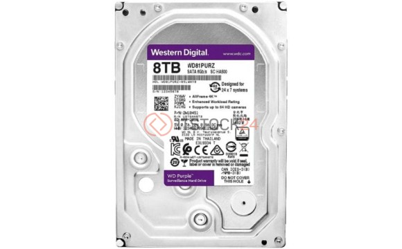 WD82PURZ Жесткий диск Western Digital 8TB SATA 6Gb/s